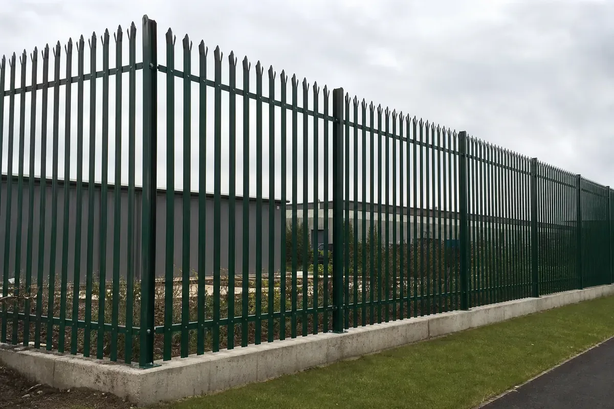 Security fencing installation in Nuneaton